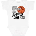thumbnail image 3 of Inktastic Little Brother and Biggest Fan Basketball Player Boys Baby Bodysuit, 3 of 5