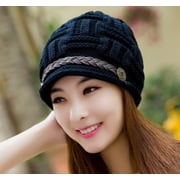 Women’s Slouchy Knit Beanie Hat, Cable Knit Winter Hat for Cold Weather, Snow, Ski and Everyday Wear, TIKA
