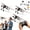 3pcs, variant on DIY RC Paper Airplane Kit - Rc Paper Airplane, Electric Remote Control Plane with Gyro Stabilizer Dual Propellers Foldable Lightweight Glider Tool for Hobbyists and Beginner Flyers