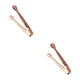 thumbnail image 3 of Toystoory Pinzas de azúcar de acero inoxidable, recogedor de cubitos de hielo lavable de mano portátil, cocina interior, café, herramienta para servir Oro rosa 2piezas Toystoory CBP031727, 3 of 6