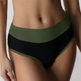 thumbnail image 1 of Culotte String Taille Haute Confortable pour Usage Quotidien Respirante Sans Couture Extensible Douce pour Femmes, 1 of 3