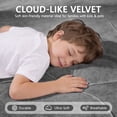thumbnail image 4 of Daeorio 112" Modular Sectional Cloud Couch,Velvet Upholstered Sofa Boneless Modern Comfy No Assembly Required Deep Seat Loveseat Sofa for Living Room,Bedroom,Apartment(Gray,L-Shaped), 4 of 8