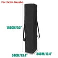 thumbnail image 2 of Sac de Rangement Pratique pour Tente Extérieure, Sacs de Transport Adaptés aux Pavillons Robustes S 140*34*34 cm, 2 of 4