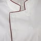 thumbnail image 5 of Unisex Hombres Mujeres Chefs Cook Cocina Chaqueta de de Cocina Corto , rojo, XXXL Salvador Unisexo, 5 of 8