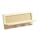 thumbnail image 5 of Perchero de pared con 4 ganchos, con estante flotante, para entrada Color de la madera, 5 of 9