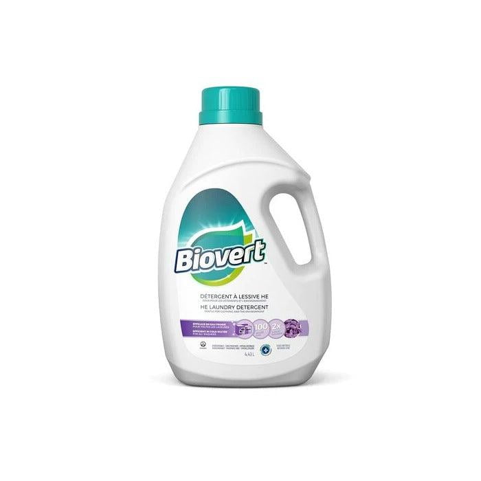 BIOVERT Fresh Cotton HE Laundry Detergent Ecologo Certified, 4.43 Litres, 100 Wash Loads