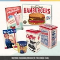 thumbnail image 4 of RIHJIN-Retro storage tin box L, 101.4 oz, Popcorn – Gift idea for diner fans, large metal coffee can, vintage design, 4 of 4
