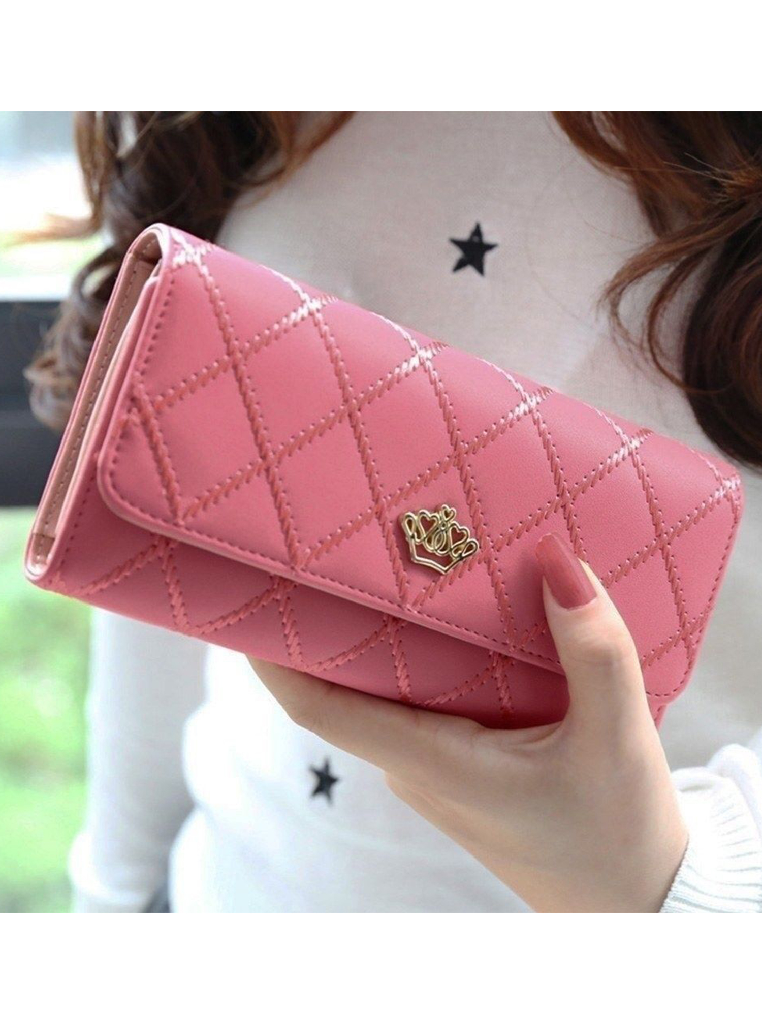 Wholesale New unisex Short Wallet Geometric Luminous Wallet Female Min  Clutch Bags Standard Wallet Purse Card Holder Noctilucent purse From  m.