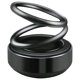 thumbnail image 1 of Bsvklp Ambientador Aire para Coche Con Doble Anillo Y Rotación 360 ​​grados Fragancia Perfume Solar para Coche (negro), 1 of 9