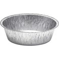 thumbnail image 4 of Displastible 8” Dutch Oven Liners Aluminum Pans for Cakes, Lasagna & Breads, 10-Pack, 4 of 7