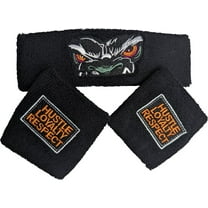 JOHN CENA Beware of Dog Headband Wristbands Set WWE