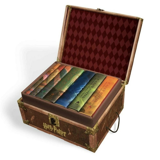 Harry Potter Hard Cover Boxed Set Books 1 7 Com - Harry Potter Back Seat Covers