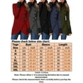 thumbnail image 2 of Frontwalk Women Patchwork Work Business Blazer Jacket Long Sleeve Chic Split Hem Jacket Coat, 2 of 3