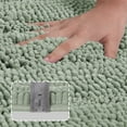 thumbnail image 2 of Sage Green Bathroom Rugs Runner Extra Long 47 x 17 Large Bath Mat Plush Shaggy Chenille Bathroom Rug Non-Slip Bath Rug Runner Extra Soft & Absorbent Thick Floor Mats, Machine Washable, Sage, 2 of 4
