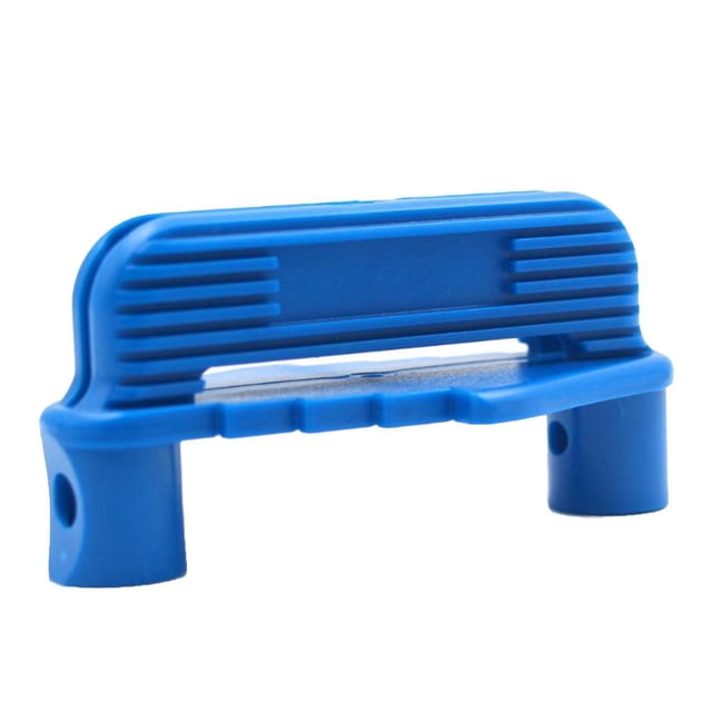 1 Marcador Multifuncional para Carpintería Lateral/central 8 Dimensiones/medidor Marcado Multidistancia Herramienta Manual Marcado Carpintería (azul) Azul