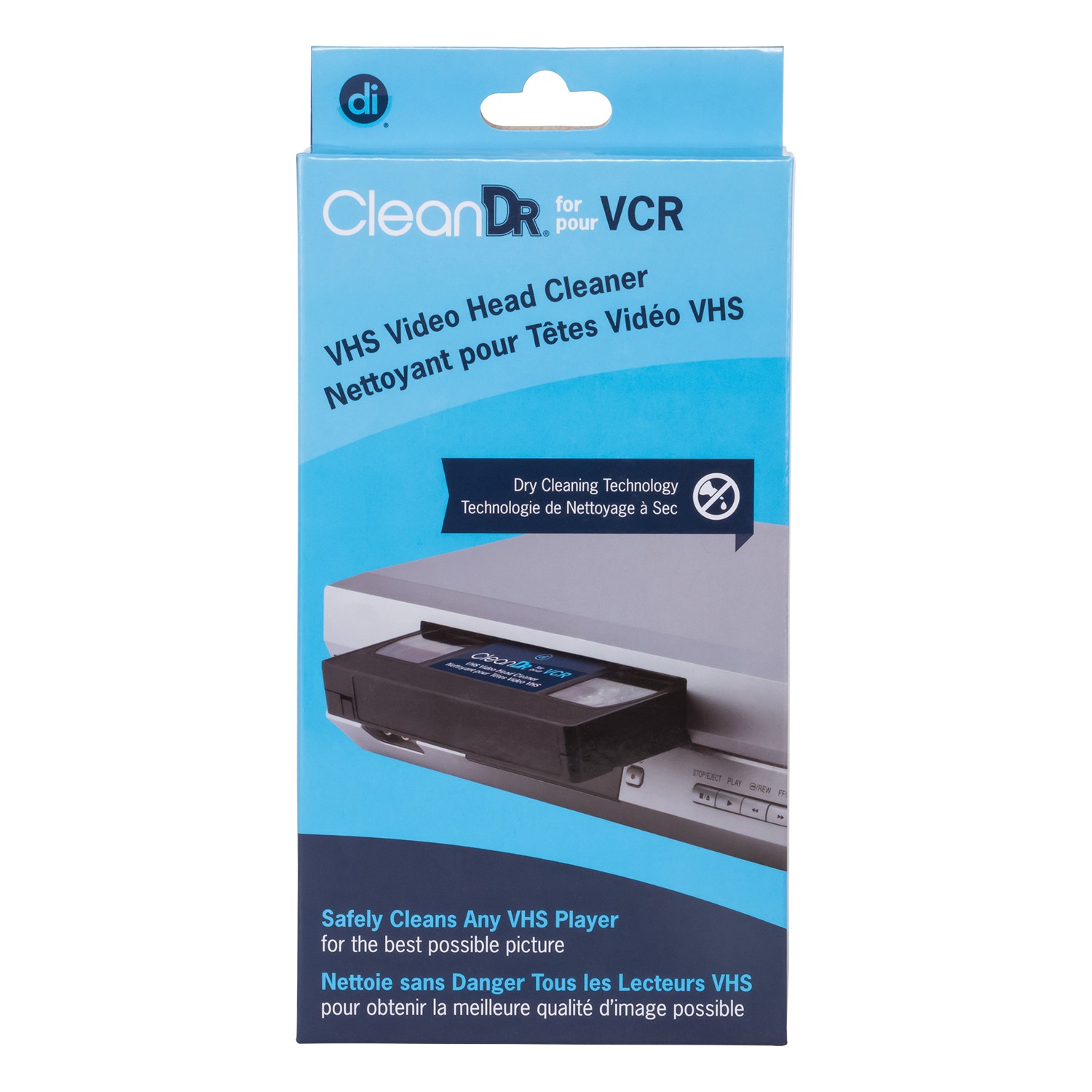 Digital Innovations 6012800 CleanDr VHS Video Head Cleaning Kit - image 2 of 10