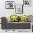 thumbnail image 3 of Acheng Cute Fruit Avocado Throw Pillow Covers,You Are The Avocado to My Toast Throw Pillow, Suitable for All Season Pillow Case for Room Bedroom Sofa Chair,2 Pcs White, 3 of 6