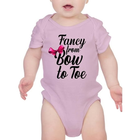 

Fance From Bow To Toe Bodysuit Infant -Smartprints Designs Newborn