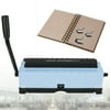 OUKANING 34 Square Hole Punching and Binding Machine A4 Paper 120 Sheets for Press School