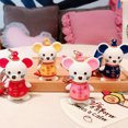 thumbnail image 3 of Key Chain Cute Cartoon Mouse Keyring Purse Pendant Bag Charm for Women and Men, 3 of 7