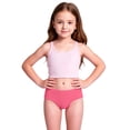 thumbnail image 3 of XinghaiYIDE Girls UPF 50+ Two-Piece Rash Guard Swimsuit,Kids Swim Shorts,Sun Protection Sport Bathing Suit for Toddlers & Kids,Sizes 90-140 A-Pink3, 3 of 9