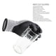 thumbnail image 4 of Guantes Recubiertos De Nitrilo Resistentes A Cortes, Protección De Nivel 5 Resistente Al Desgaste, Buen Agarre, Guantes Anticorte Con Muñequera Tejida, Seguros Para Trabajos, 4 of 7