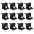thumbnail image 2 of 12Pcs Solar Panel End Clamp, Aluminum Solar Rail End Clamps, Aluminum Alloy Solar Panel Mounting Z Brackets Clamp, PV Mounting Bracket Solar Panel Z Clips for Mounting Solar Panels, 2 of 7