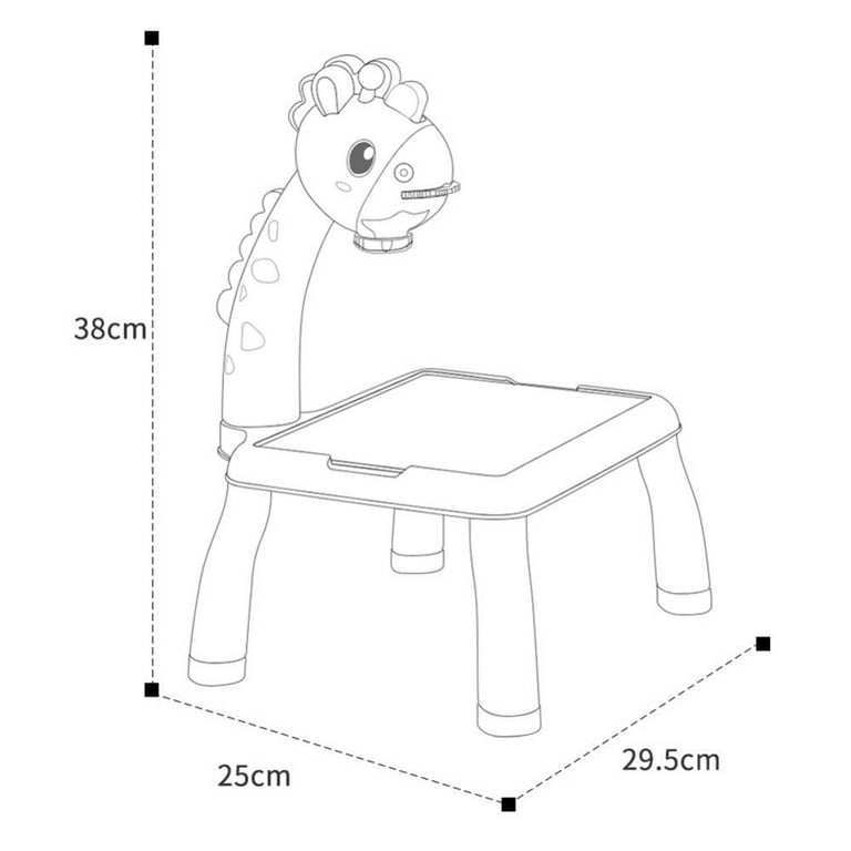 Kids Drawing Projector, Trace and Draw Projector Toy Drawing Board Tracing  Desk Learn to Draw Sketch Machine Art Tracing Projector, Educational Drawing  Playset for Kids Boys Girls 