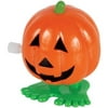 Veil Entertainment Jumping Pumpkin Jack O Latern Wind-Up Toy, Orange