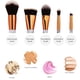 thumbnail image 3 of Ygjytge 5 Uds Kit De Brochas De Maquillaje Ceja Rubor Base Polvo Belleza Cosmética Cepillo Ygjytge Para estrenar, 3 of 6