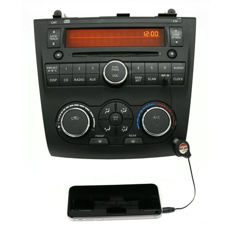 2008 2009 Nissan Altima Am Fm Radio Cd W Aux And Temp Controls Py16b 2008 2009 Nissan Altima Am Fm Radio Cd W Aux And Temp Controls Py16b 28185 Jb10a Refurbished