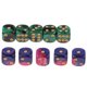 thumbnail image 1 of De 10X Se A Seis Caras Para  De Póquer Dot Colorida De Del DND Accesorios Mahjong CUTICAT Juego de dados de juego de 6 lados, 1 of 8