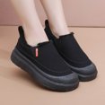 thumbnail image 6 of YLYL Women's Suede Snow Boots Cozy Warm Fur Lined Thick Sole Slip on Winter Indoor Outdoor Boots, 6 of 9