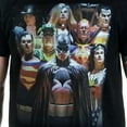 thumbnail image 2 of Justice League Alex Ross Group Men's Black T-Shirt - Small, 2 of 4