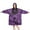 Witch's Brew Halloween, variant on Wearable Oversized Blanket,Yellow Halloween Bats Wearable Blanket Hoodie for Adults,Cozy Hooded Blankets with Super Pockets,Super Warm Fuzzy Pullover for Women & Men