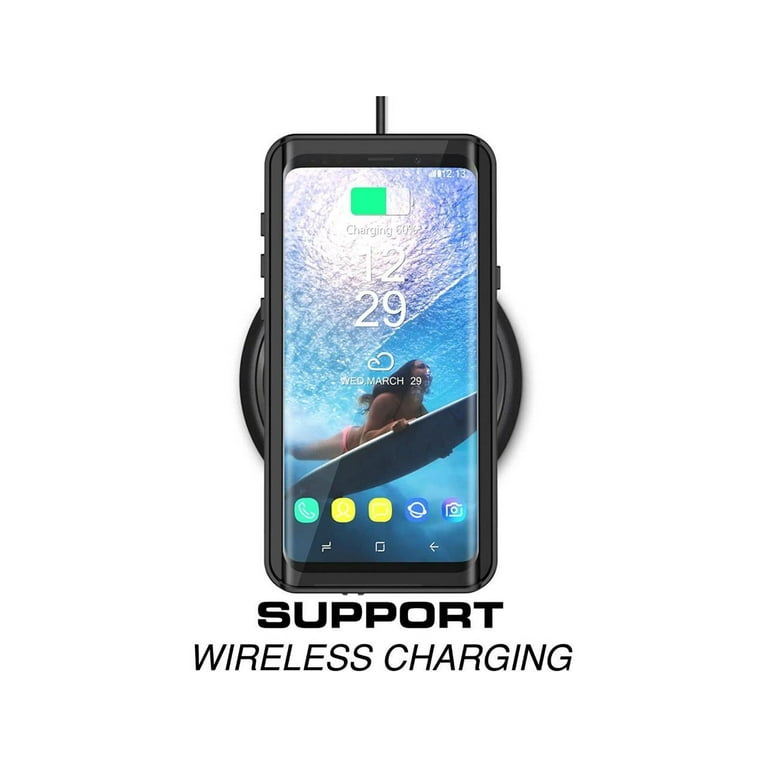 Samsung Galaxy S9 Plus Waterproof Case, IP68 Underwater Shockproof