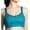 Lagoon Speckle, variant on Women's Convertible Sports Bra for High Impact Running, Workouts & Sports with Maximum Support - Asphalt - 34 D