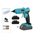 thumbnail image 1 of Cordless Hot Melt Glue Gun With 10 PCS Glue Sticks Rechargeable Li-ion Battery Copper Nozzle Home DIY Repair Tool ,Fast Preheating, 1 of 2