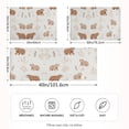 thumbnail image 2 of Yayeee Pillowcase Standard Size Set of 2 Satin Wrinkle Resistant Pillow Case, Gray Bears, 2 of 8