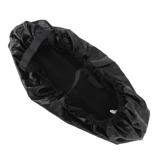 Sun for Longevity Motorcycle Cover Waterproofing Sun Breathable Cushion Protector Cover for Scooter Black