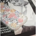 thumbnail image 5 of Luxury Bling Diamond Rhinestone Gemstone 3D Rose Flower Gemstone Soft TPU Back Cover Case for Women Girls with iPhone 12 / iPhone12 Pro 6.1", 5 of 10
