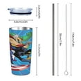 thumbnail image 4 of Scoob! Tasse de Voyage Personnalisée avec Impression Iconique, durable avec Isolation, 4 of 7