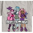 thumbnail image 3 of Monster High - Group With Pets - Toddler And Youth Short Sleeve Graphic T-Shirt, 3 of 5