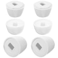 thumbnail image 2 of GOOHOCHY 6 pares de tapas para tornillos de inodoro, tapas reutilizables para el suelo del asiento del inodoro., 2 of 8