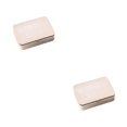 thumbnail image 1 of Caja de almacenamiento portátil Minnieouse de cuero Beige 2Conjunto, 1 of 6