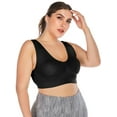 thumbnail image 5 of Women Plus Size Sports Bras Yoga Fitness Bra with Removable Pads for Gym Wear, 5 of 7