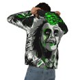 thumbnail image 5 of Beetlejuice Men's Hoodie With Color Drawstrings Sweatshirt Hooded Pullover Print Winter Coat Jacket 3x-Large, 5 of 9