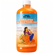 Daily All Day Sea Buckthorn Juice Omega-7, Plant-Based Antioxidant & Immune Support Superfood, 500ml (16.9 fl oz)