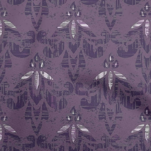 oneOone Rayon Dark Wine Fabric Damask Sewing Fabric By The Yard Printed Diy Clothing Sewing Supplies 56 Inch Wide