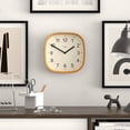 thumbnail image 3 of Reloj de pared JONES CLOCKS® Sprite Modern Retro 25 cm amarillo, 3 of 8